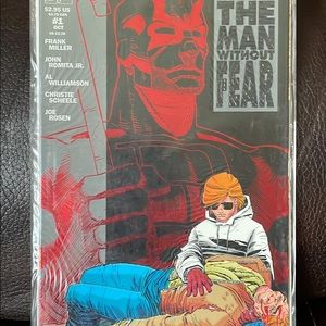 Daredevil The Man Without Fear No. 1 Marvel Comic Book
